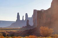 Rotsformaties in Monument Valley