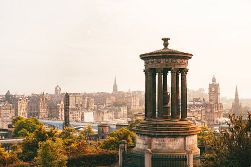 Uitzicht over Edinburgh van Niels Eric Fotografie