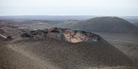 Vulkaankraters Timanfaya Nationaal Park Lanzarote van Ramona Stravers thumbnail