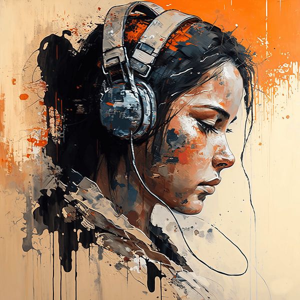 My World is Music by ARTEO Paintings