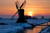 prachtig plaatje met zonsondergang
