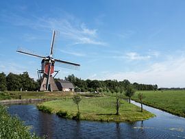Un moulin à bascule dans le Cœur vert sur Jim van Iterson