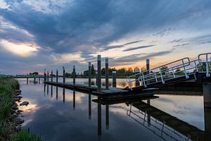 Bohrschleuse in der Oude Maasje