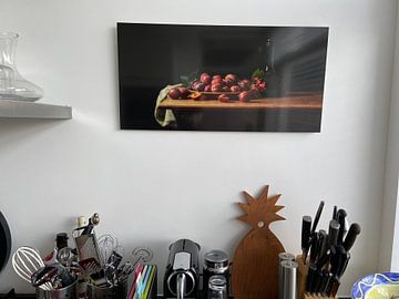 Customer photo: Still life plums by Monique van Velzen