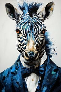 Zebra dierenkunst #zebra van JBJart Justyna Jaszke
