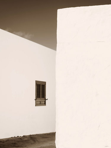 Weiße Wand