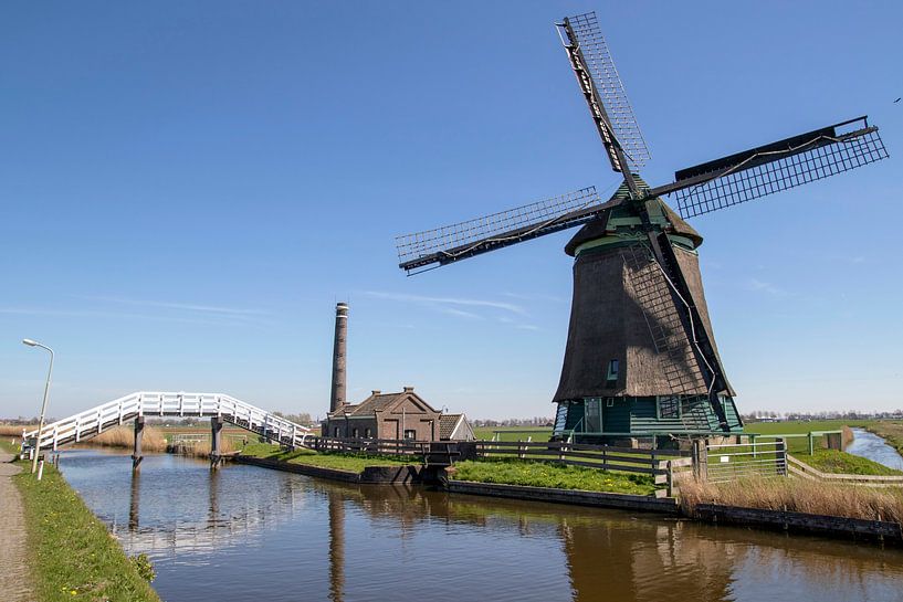 De poldermolen van de KAAG van Maurice de vries