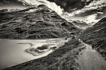 Silvretta reservoir by Rob Boon