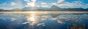 Sonnenaufgang, Hopfensee