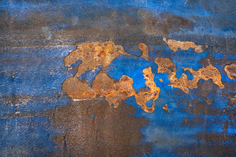 Industrial photography steel rust structure by Peter Venema
