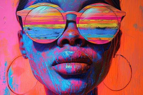 Striped Shades by Art Whims