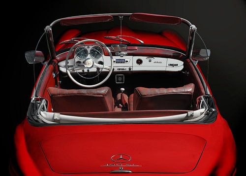 Mercedes-Benz 190 SL Interieur
