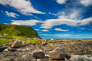 Côte norvégienne de l'île de Runde