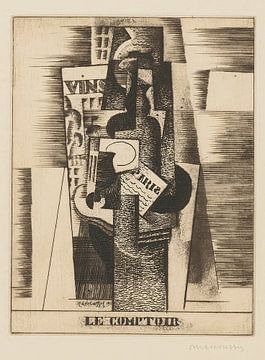 Louis Marcoussis - De werkplaats (1920) van Peter Balan