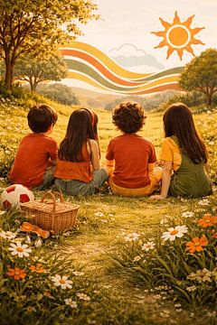 L'été doré de l'enfance sur Dodik Hariyono