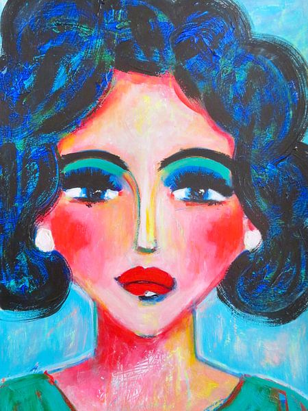 Pop power Portrait van Danielle Ducheine