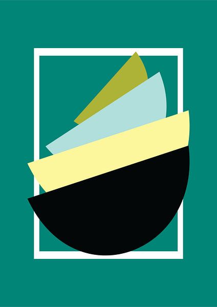 Collection d'illustrations minimalistes de la nature et de l'abstrait par saken