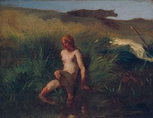 Jean-François Millet, Der Badende, 1848