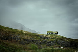 Maison isolée dans la région de Vestland, en Norvège
