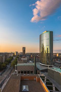 Blauwe uurtje WTC Rotterdam sur AdV Photography