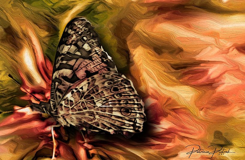 Vluchtige metamorfose: een dans van kleuren van Patricia Piotrak