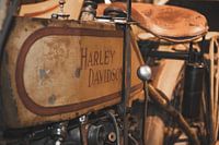 Harley Davidson motor uit 1915