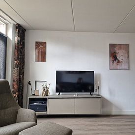 Customer photo: Landscape in earth tones, Japandi style by Japandi Art Studio, on ArtFrame