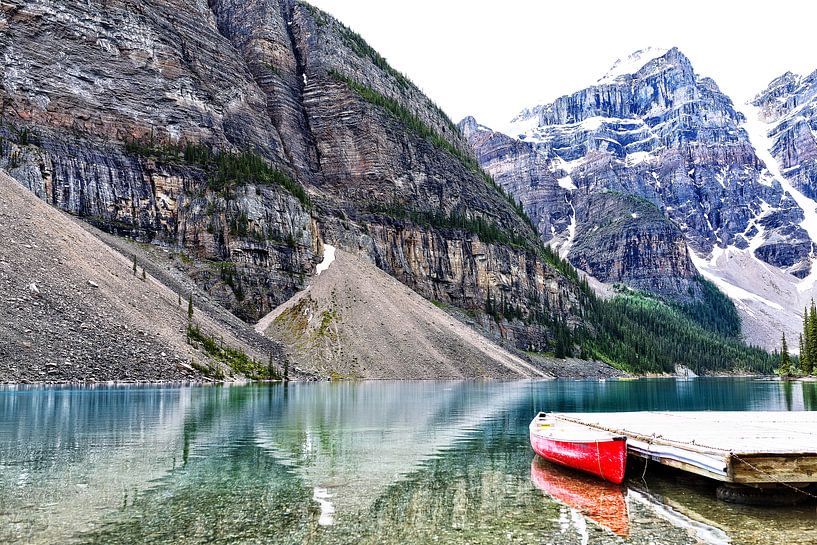 At Moraine Lake ...... by Robert Van Der Linde