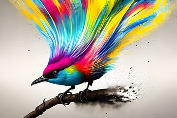 Paradiesvogel von Jeroen Smit
