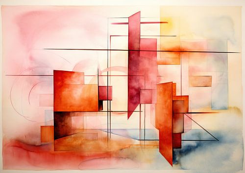 Aquarel Abstract 275950