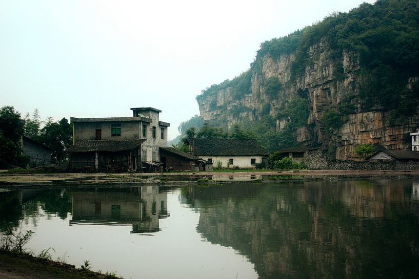 Huis op Chinese platteland van André van Bel