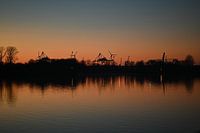 Abendstimmung am Hafen