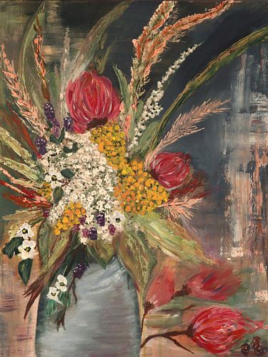 Fauler Sommer am Fluss von Atelier LHB - Mirjam van der Vegt