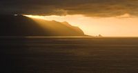 Zonsondergang boven Madeira