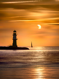 Warnemünde Solar Eclipse by Voss photography
