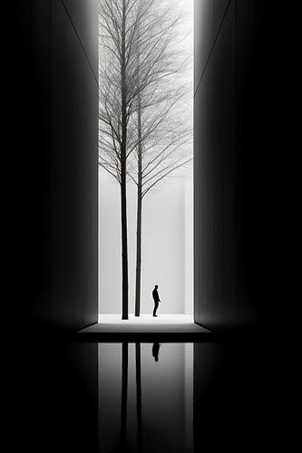 Silence bw photography