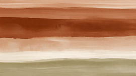 Aardse strepen pastel panorama
