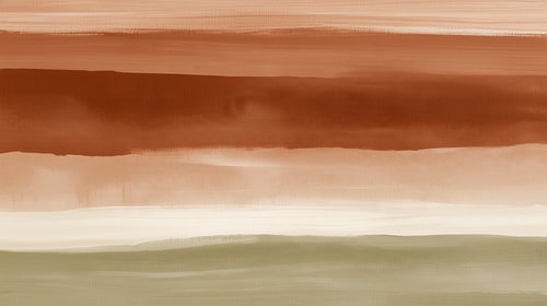 Aardse strepen pastel panorama