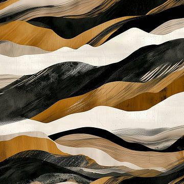 Moving Earth: A Symphony of Earth tones by Color Square