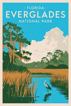 Everglades, Florida by Poster Art Shop
