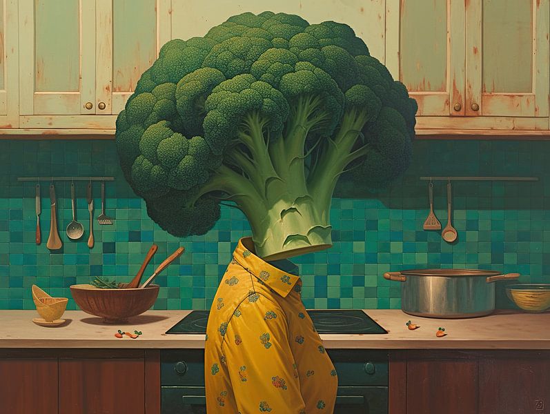 Gemüsemalerei | Veggie Giant von ARTEO Gemälde