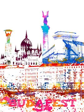 Budapest von Printed Artings