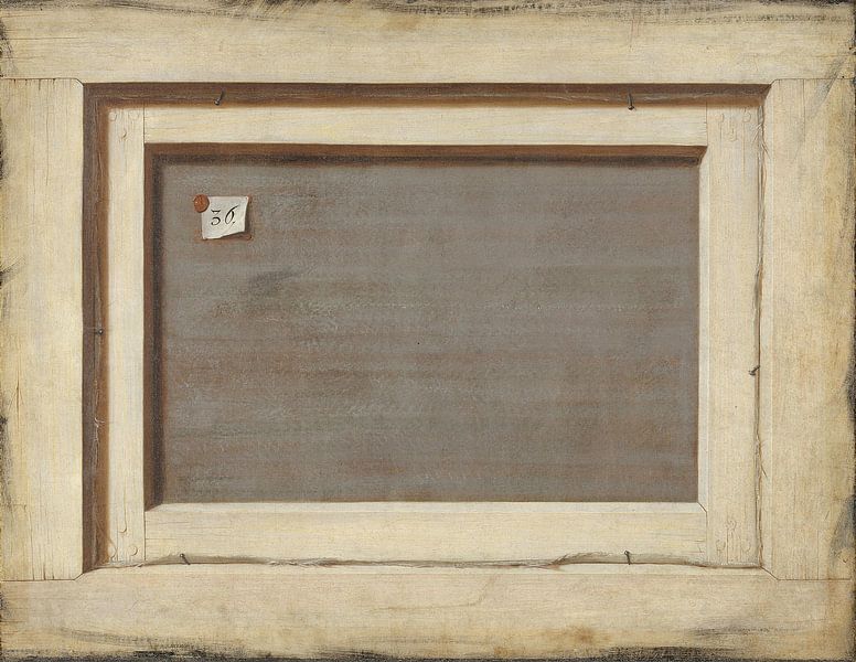 Trompe l'oeil. Die Rückseite eines gerahmten Gemäldes, Cornelis Norbertus Gysbrechts von Meisterhafte Meister