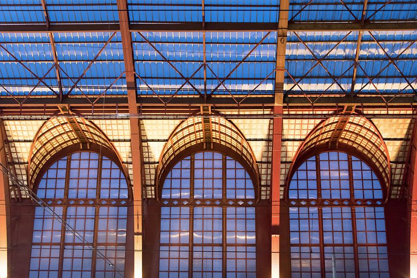 Hall de gare d'Anvers-Central par Sophie Wils