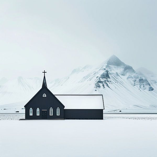 Winterlandschaft von fernlichtsicht