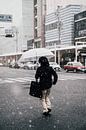 Umbrella in the Snow by Joep Gräber thumbnail