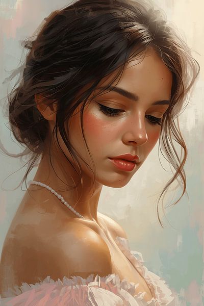 Elegantie in een stil moment van Dante S