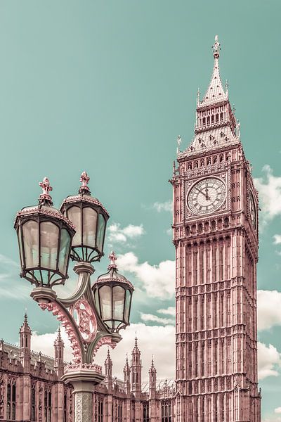 LONDON Elizabeth Tower | urbaner Vintage-Stil von Melanie Viola