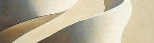 Abstrakte beige Formen im Schatten
