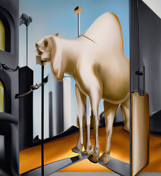 Dieren in de Stad van Lions-Art